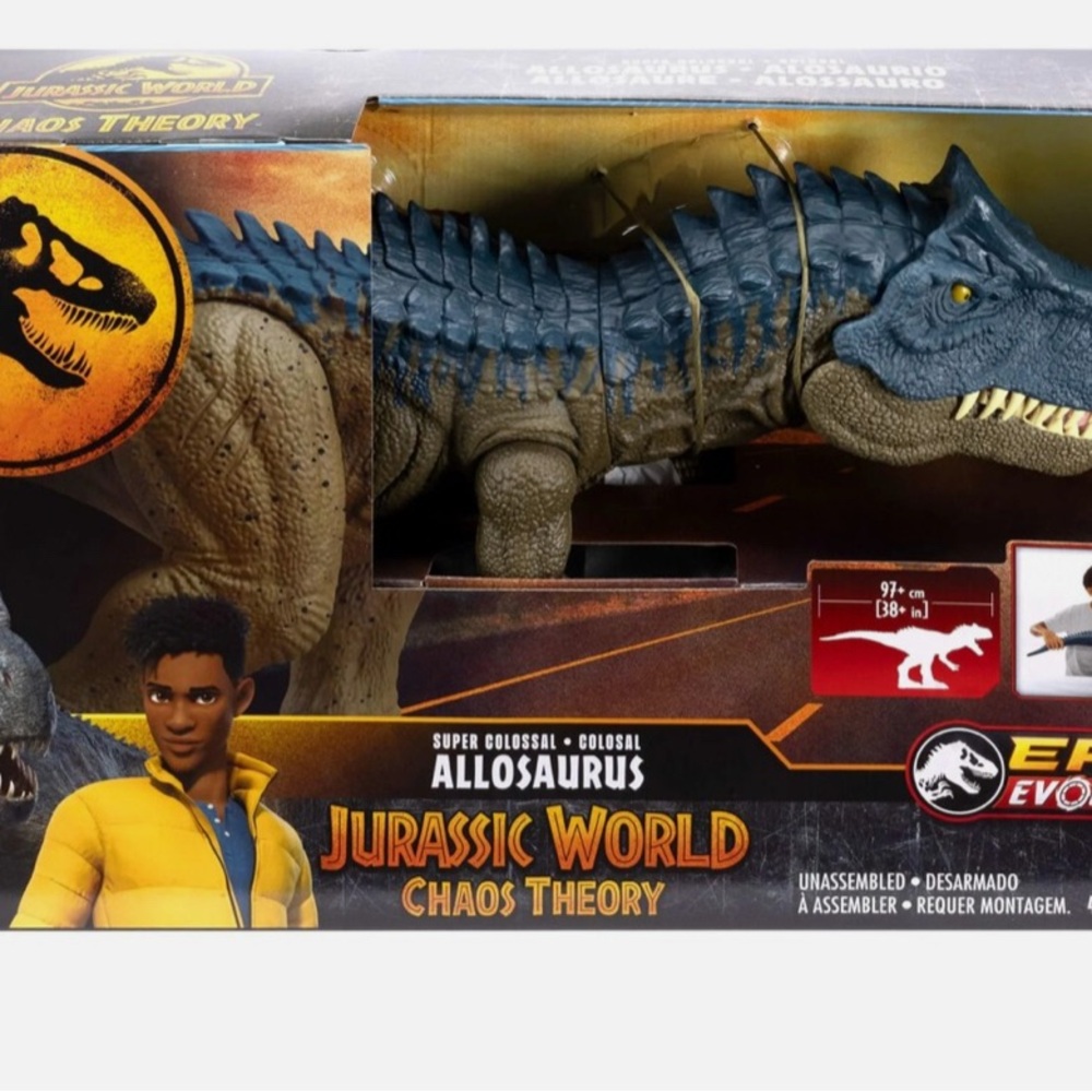 Jurassic World Chaos Theory Allosaurus Action Figure